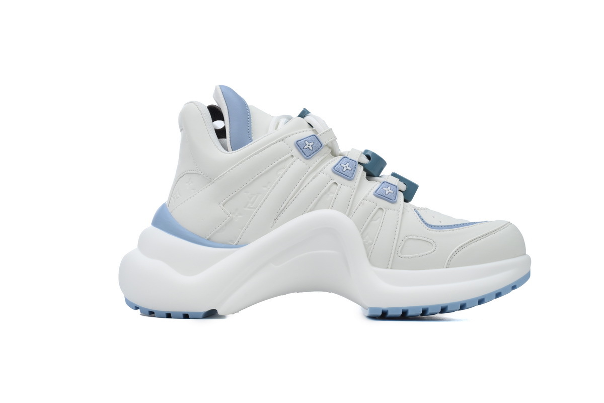 Louis Vuitton LV Archlight White Blue Leather Sneaker