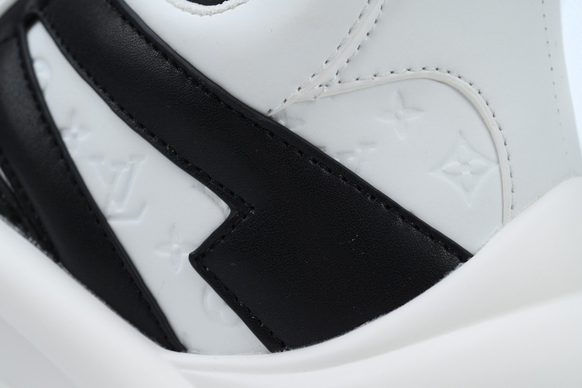 Louis Vuitton LV Archlight White Black Charm Sneakers