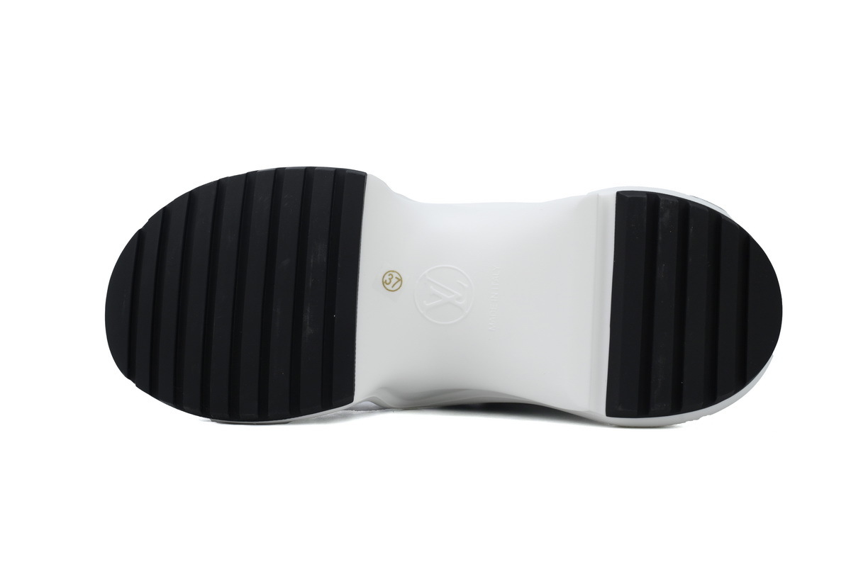 Louis Vuitton LV Archlight White Black Charm Sneakers