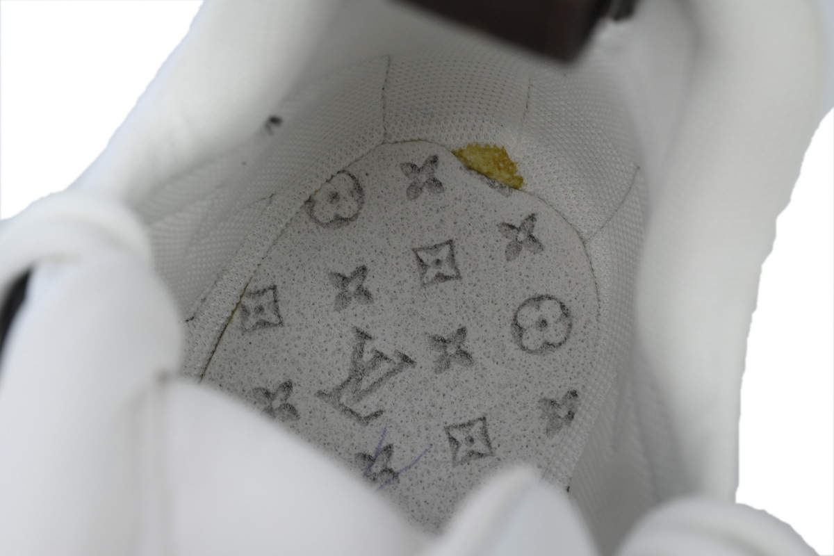 Louis Vuitton LV Archlight White Black Monogram Strap Sneakers