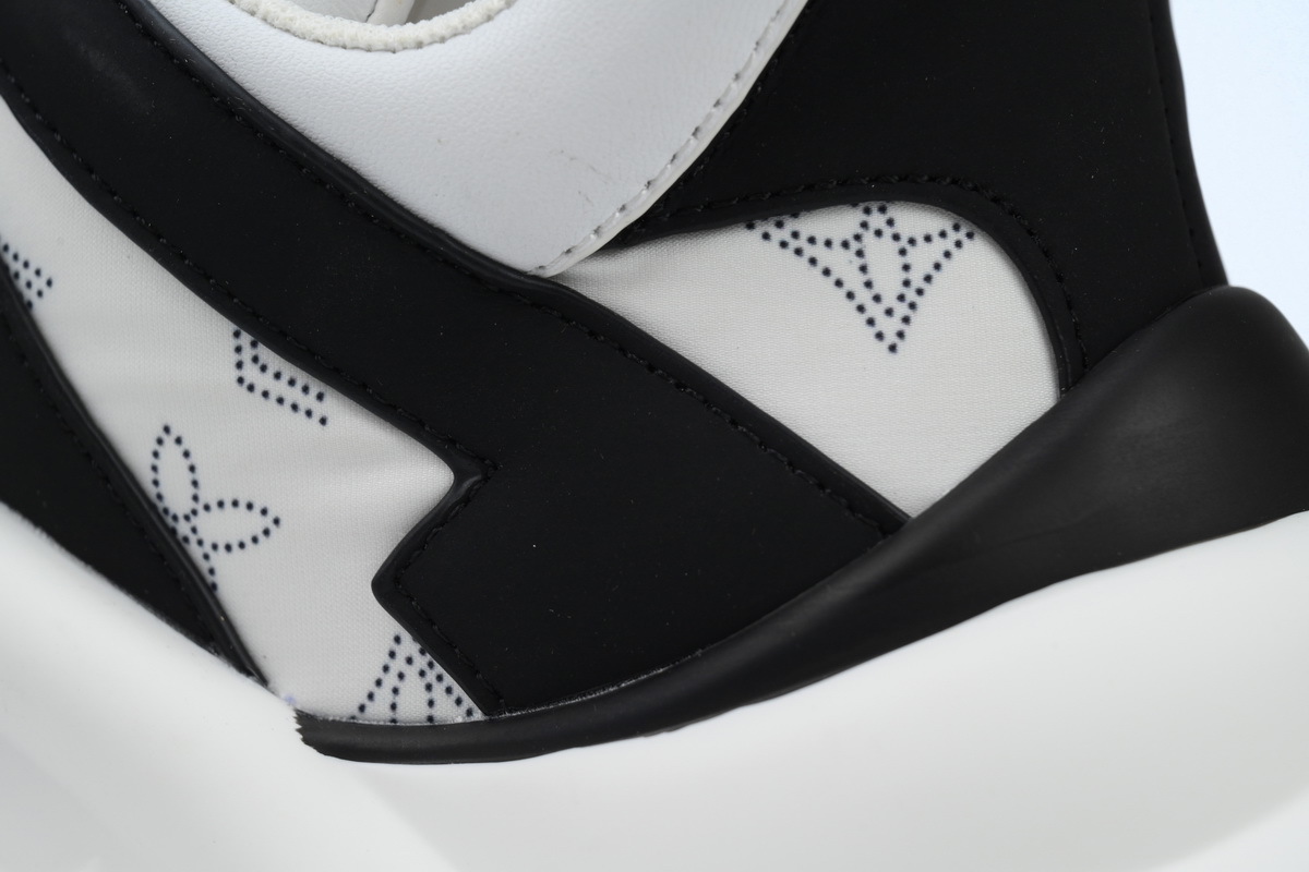 Louis Vuitton LV Archlight White Black Monogram Strap Sneakers