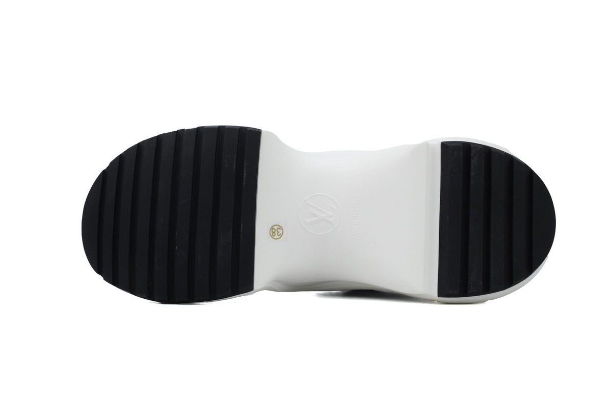 Louis Vuitton LV Archlight White Black Monogram Strap Sneakers