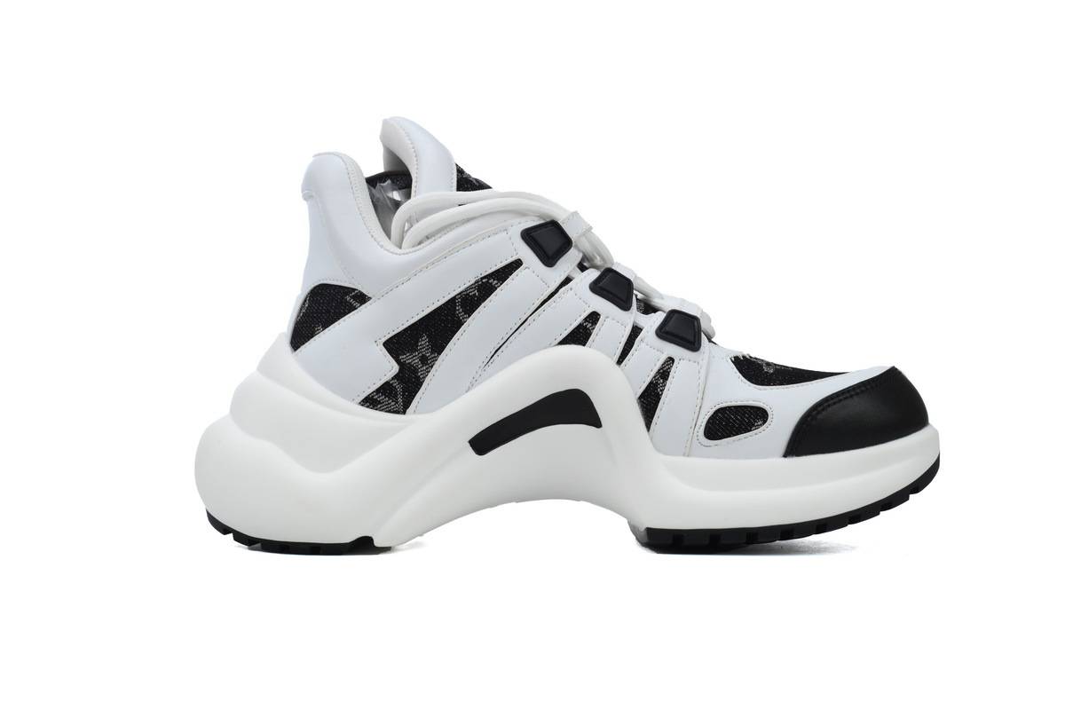 Louis Vuitton LV Archlight Black White Monogram Sneakers