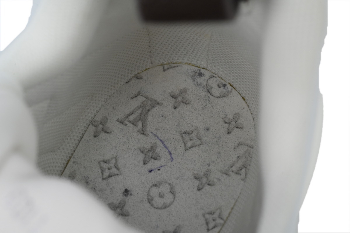 Louis Vuitton LV Archlight White Gray Monogram Mesh Leather Sneaker