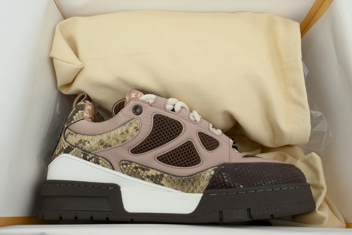 LOUIS VUITTON Khaki Colored Rhinestone