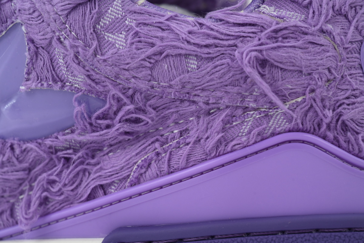 LOUIS VUITTON Plum Blossom Drilling Purple