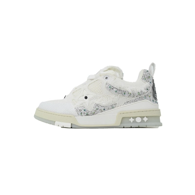 LOUIS VUITTON Silver White Diamond 01