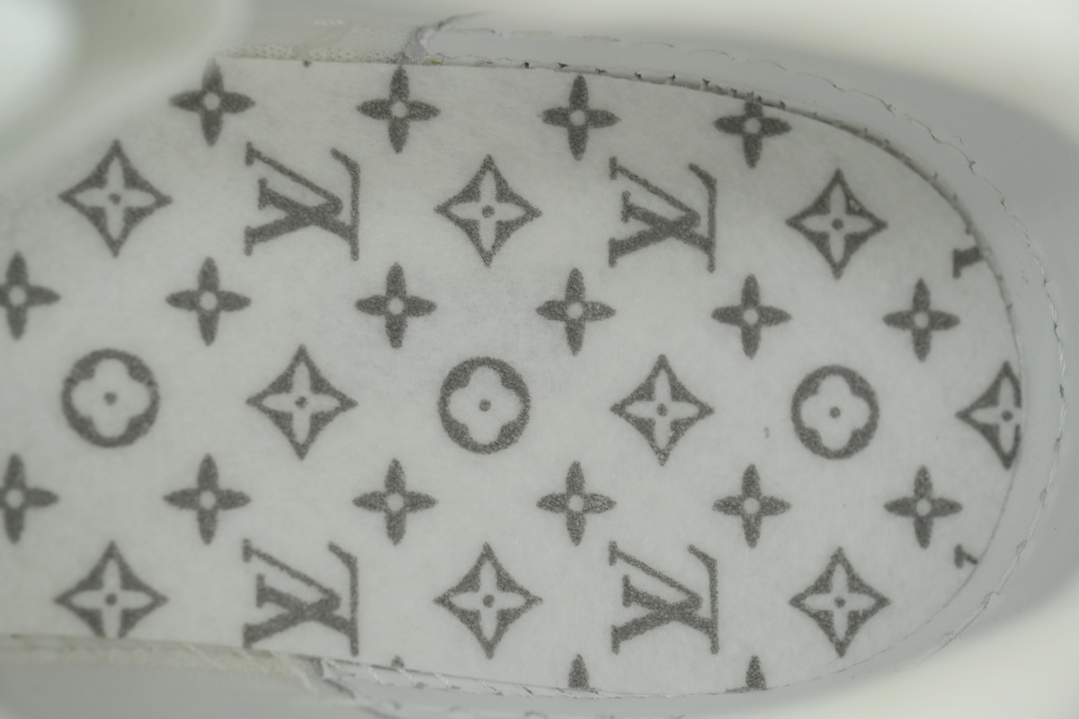 Louis Vuitton LV Trainer Brown White Monogram Sneakers