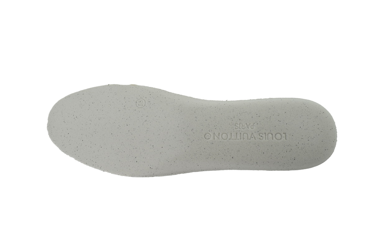 Louis Vuitton LV Trainer White Black Logo Sneakers