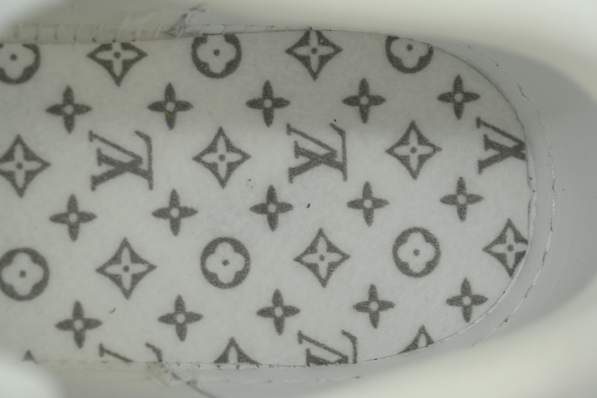 Louis Vuitton Sneakers White Gray