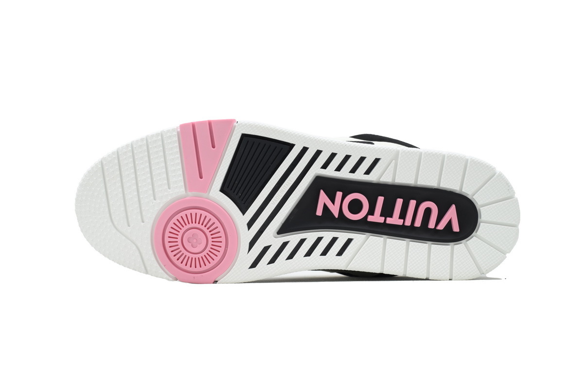 Louis Vuitton LV Trainer North Black Pink Sneakers