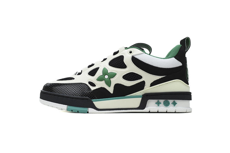 Louis Vuitton LV Trainer North Black Green Sneakers