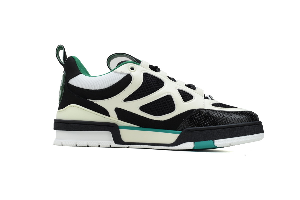 Louis Vuitton LV Trainer North Black Green Sneakers