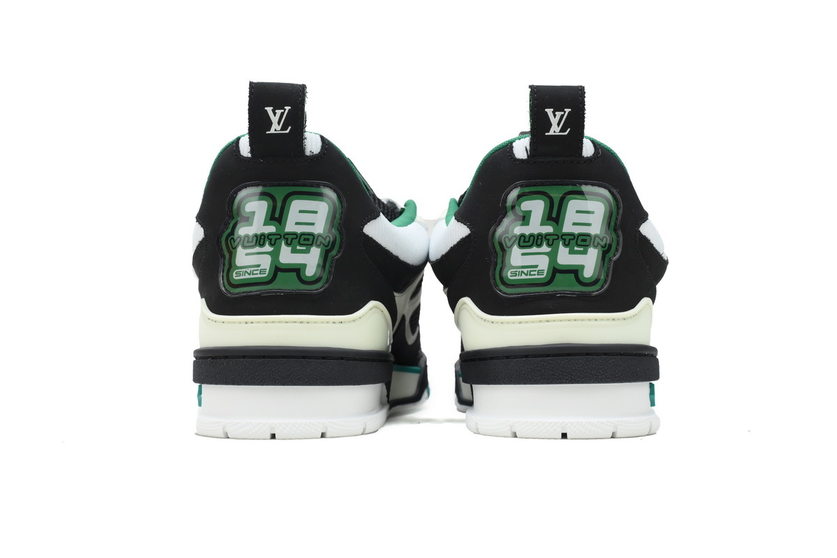 Louis Vuitton LV Trainer North Black Green Sneakers
