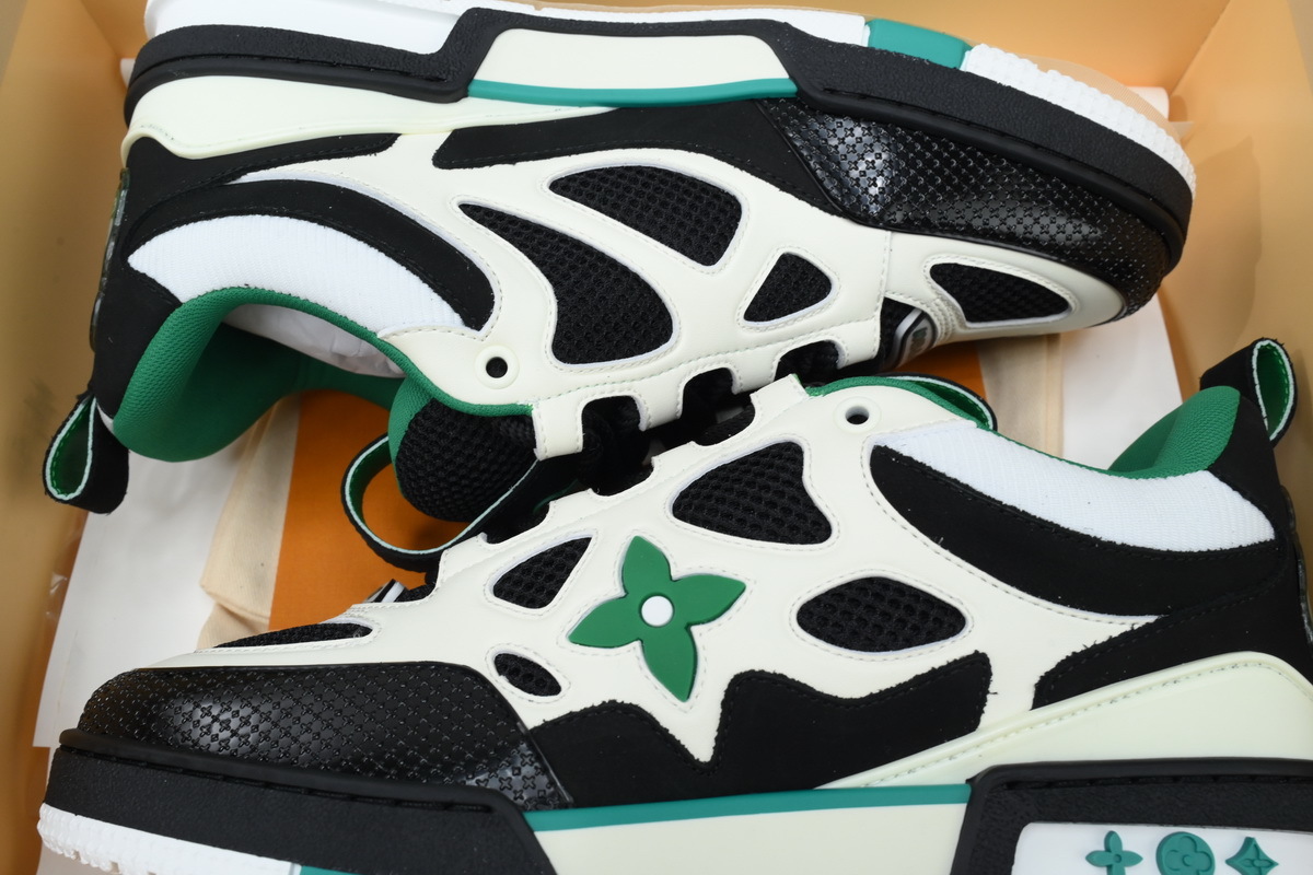 Louis Vuitton LV Trainer North Black Green Sneakers