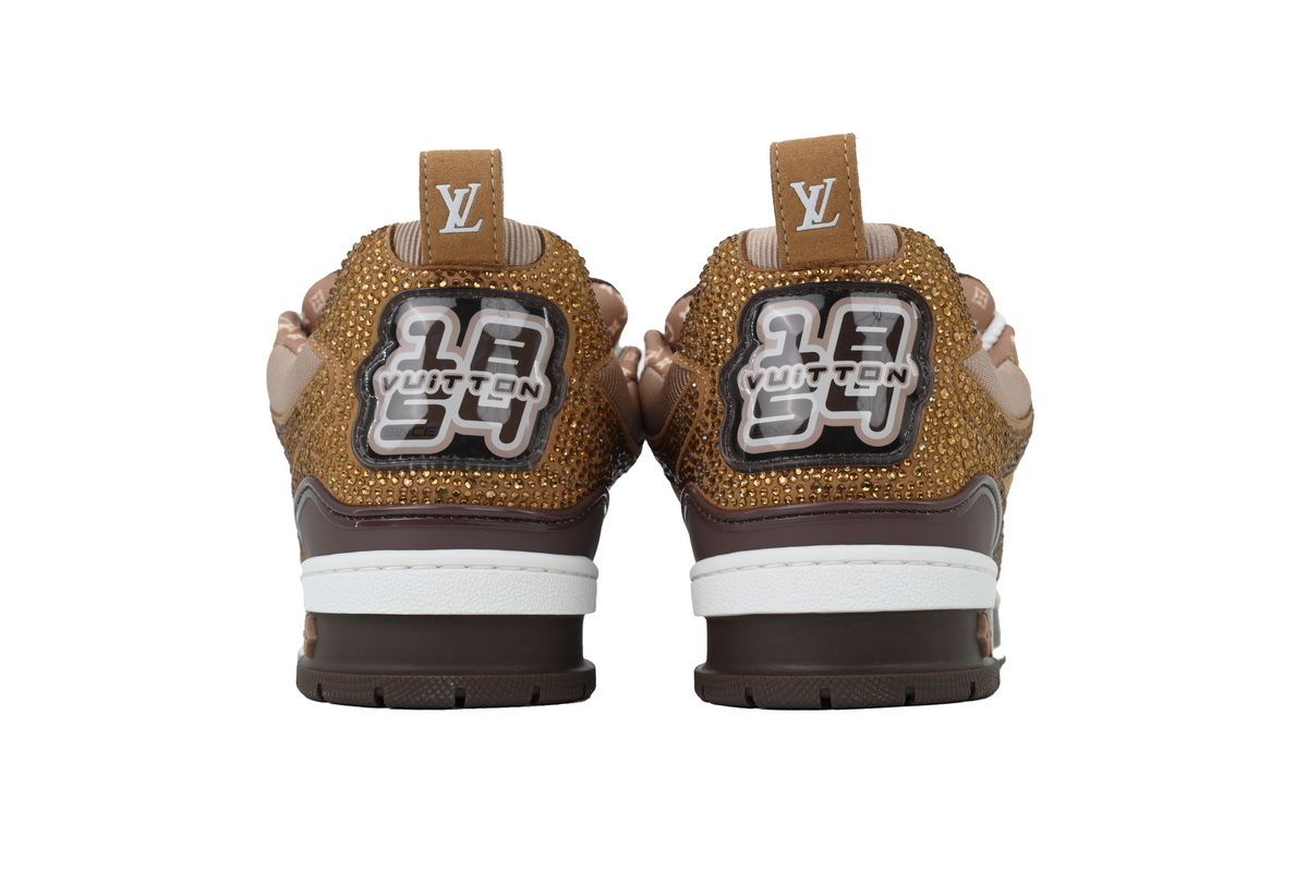 White Brown Diamond Surface LOUIS VUITTON