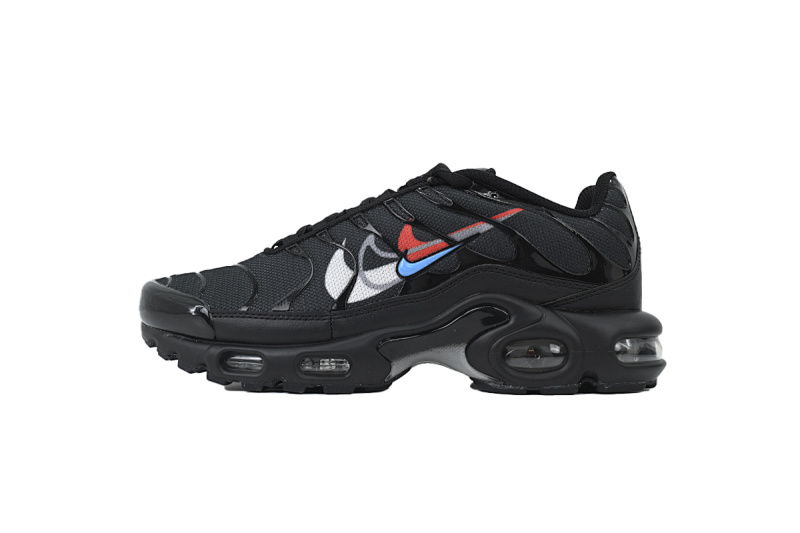 Multi Swoosh - Black Bright Crimson
