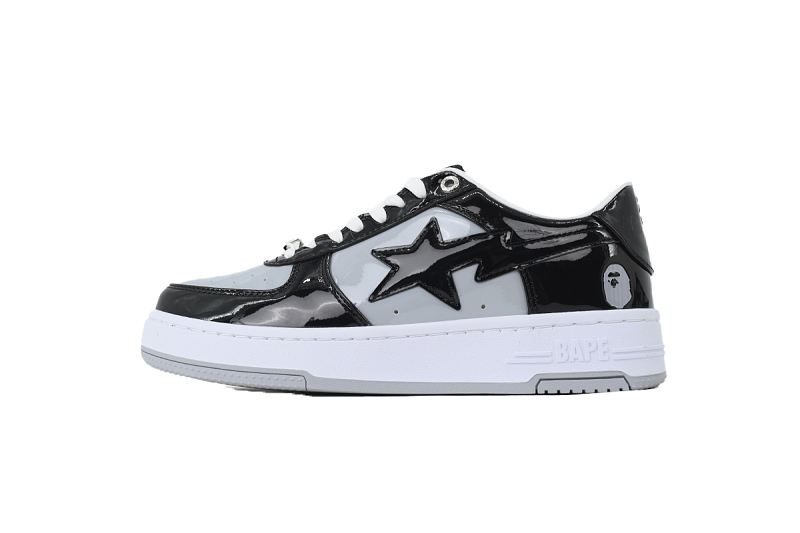  BATHING APE Black Light Gray OXZ-SHMX30-4911P