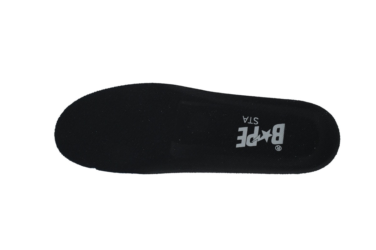  BATHING APE Black Light Gray OXZ-SHMX30-4911P