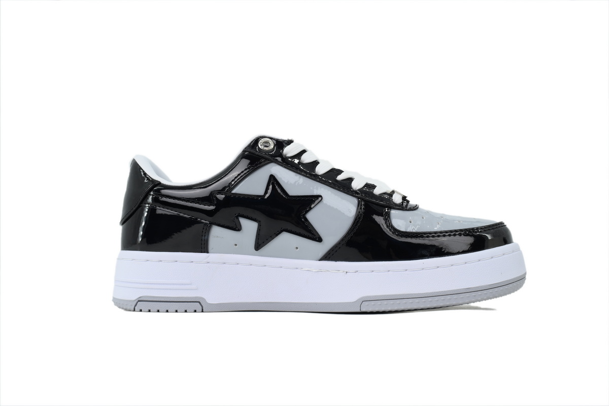  BATHING APE Black Light Gray OXZ-SHMX30-4911P