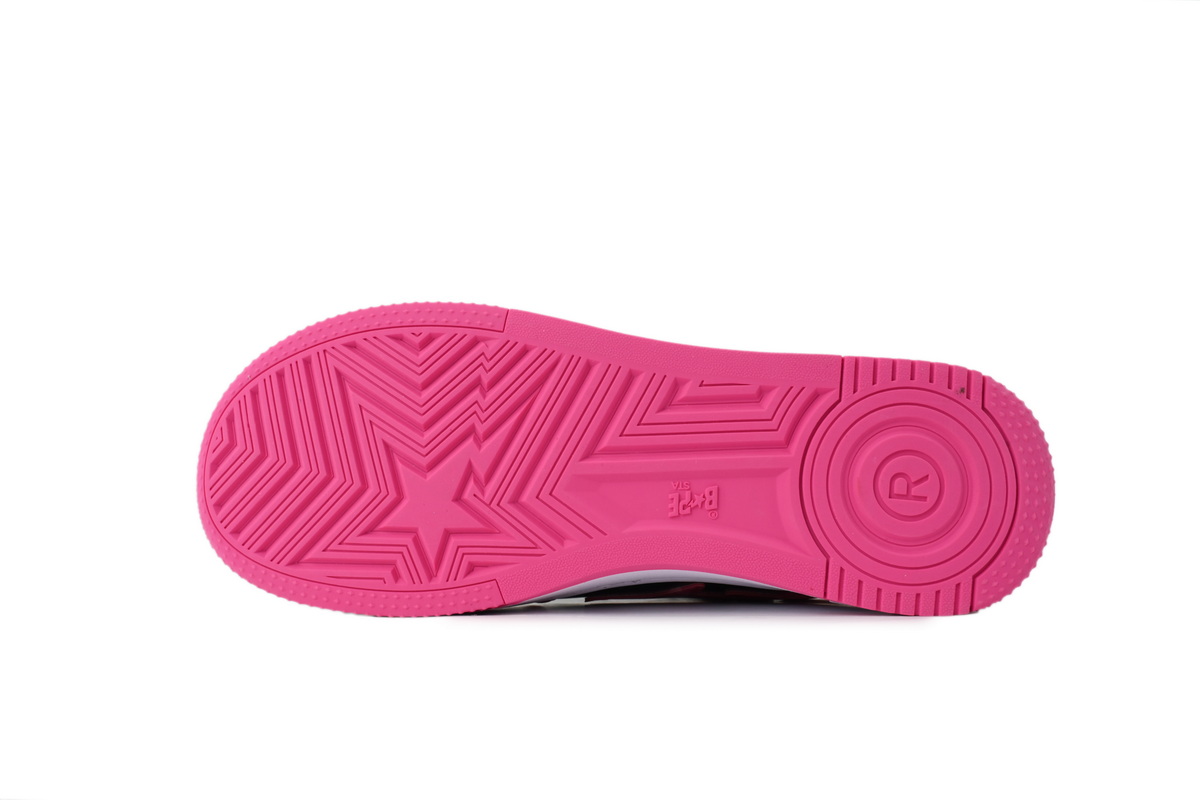  BATHING APE Red Black Rose Red OZXSHM 1913050
