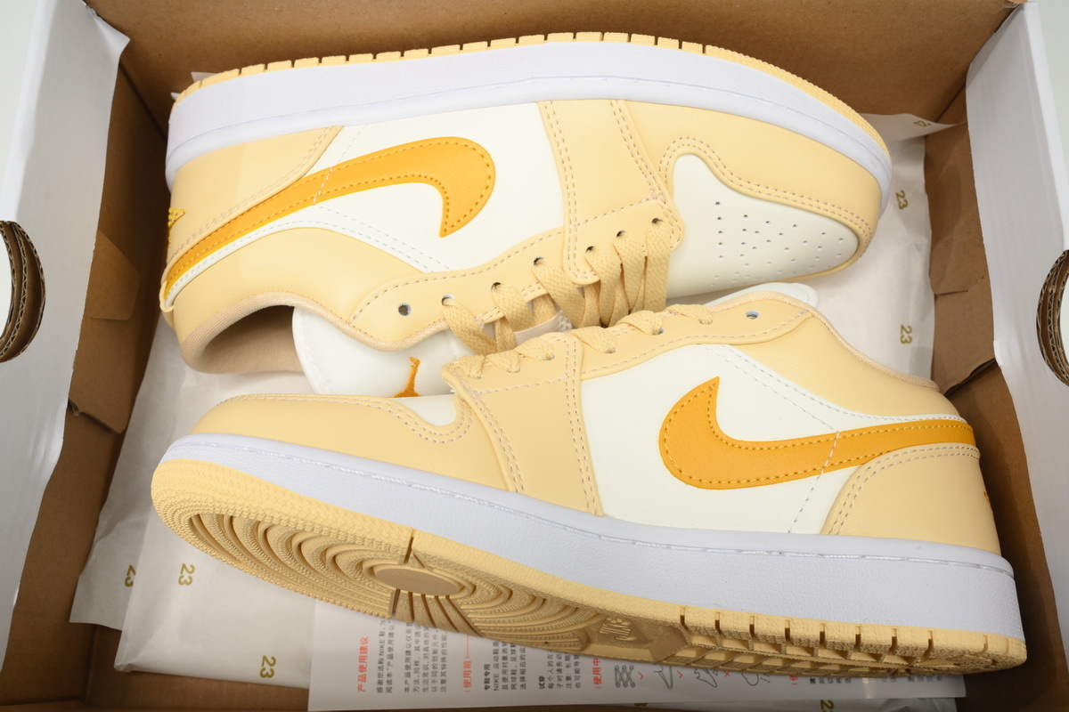 Air Jordan 1 Low Custard