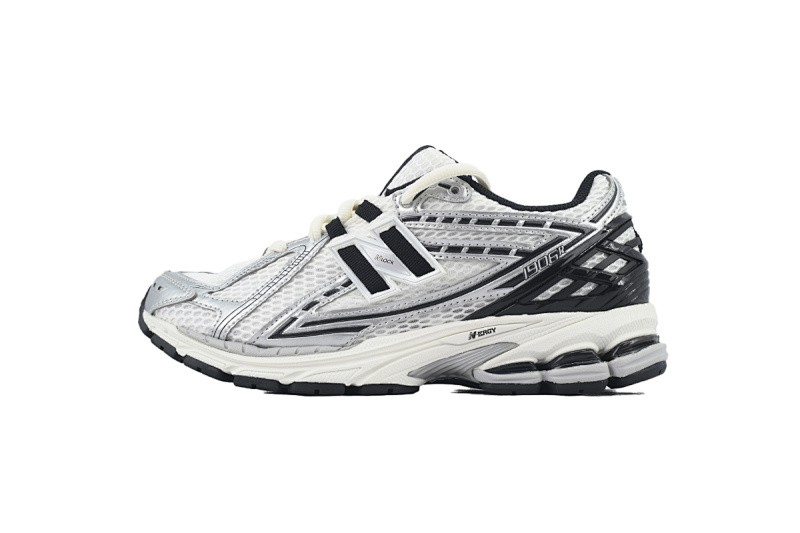 Silver Metallic Black