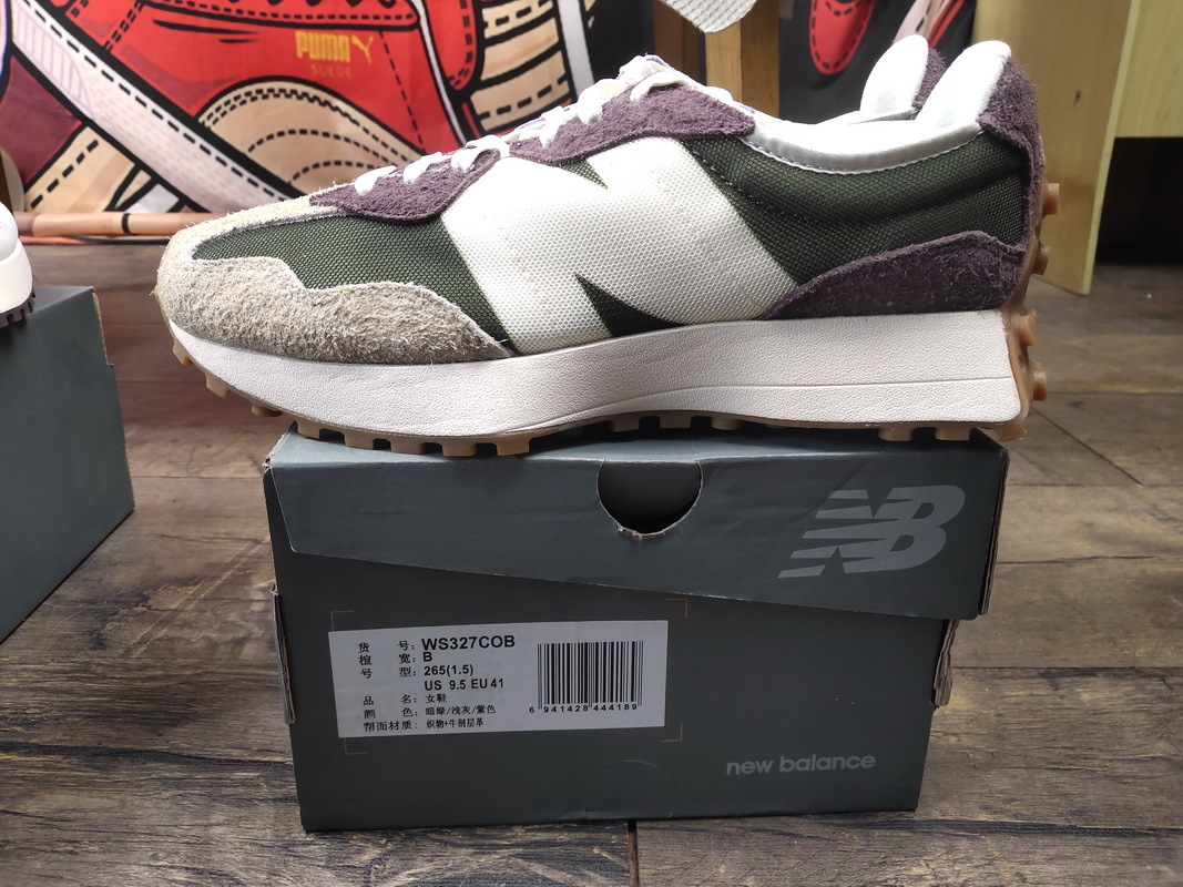  New Balance 327 Purplish Green WS327COB