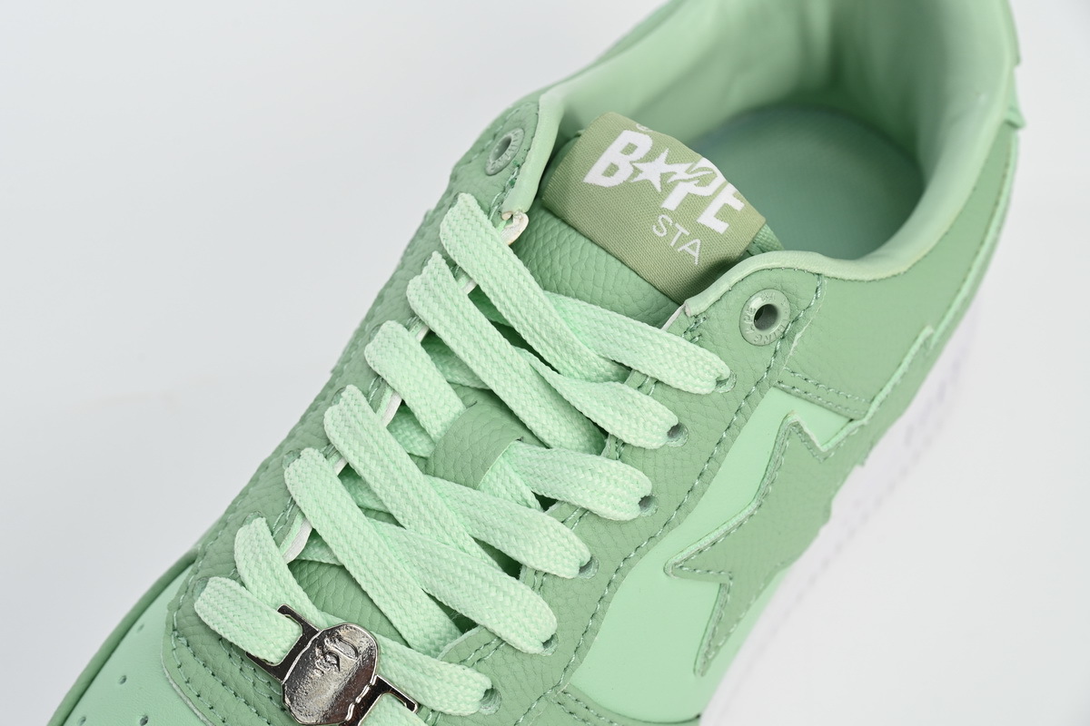 Bathing Ape Bape Sta Low Verde manzana ZXSH M191 006K 