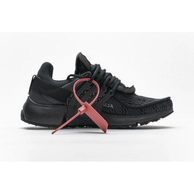 Nike Air Presto Off-White Noir AA3830-002  02