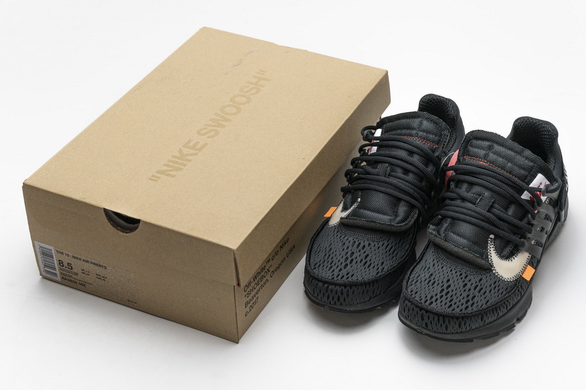 Nike Air Presto Off-White Preto AA3830-002 