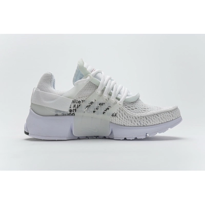  OFF-WHITE  Nike Air Presto Blanche AA3830-100 02