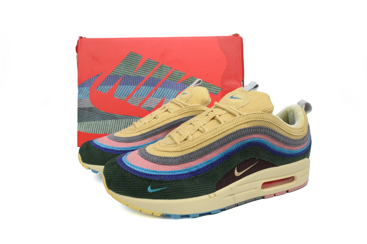  OFF-WHITE  Nike Air Max 97 - Fecha de lanzamiento - Gorra de pana AJ4219-400 MAX97