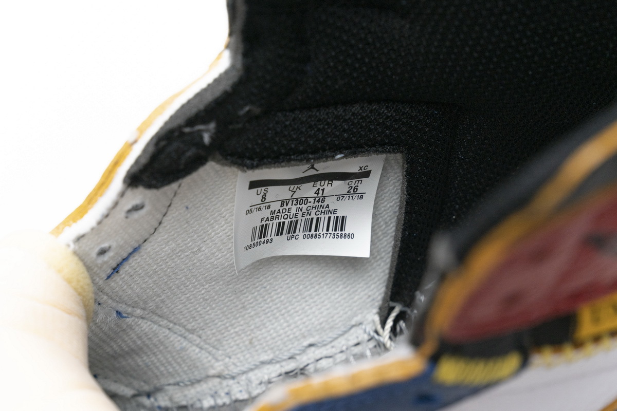 Air Jordan 1 Retro High Union Los Angeles Blue Toe BV1300-146