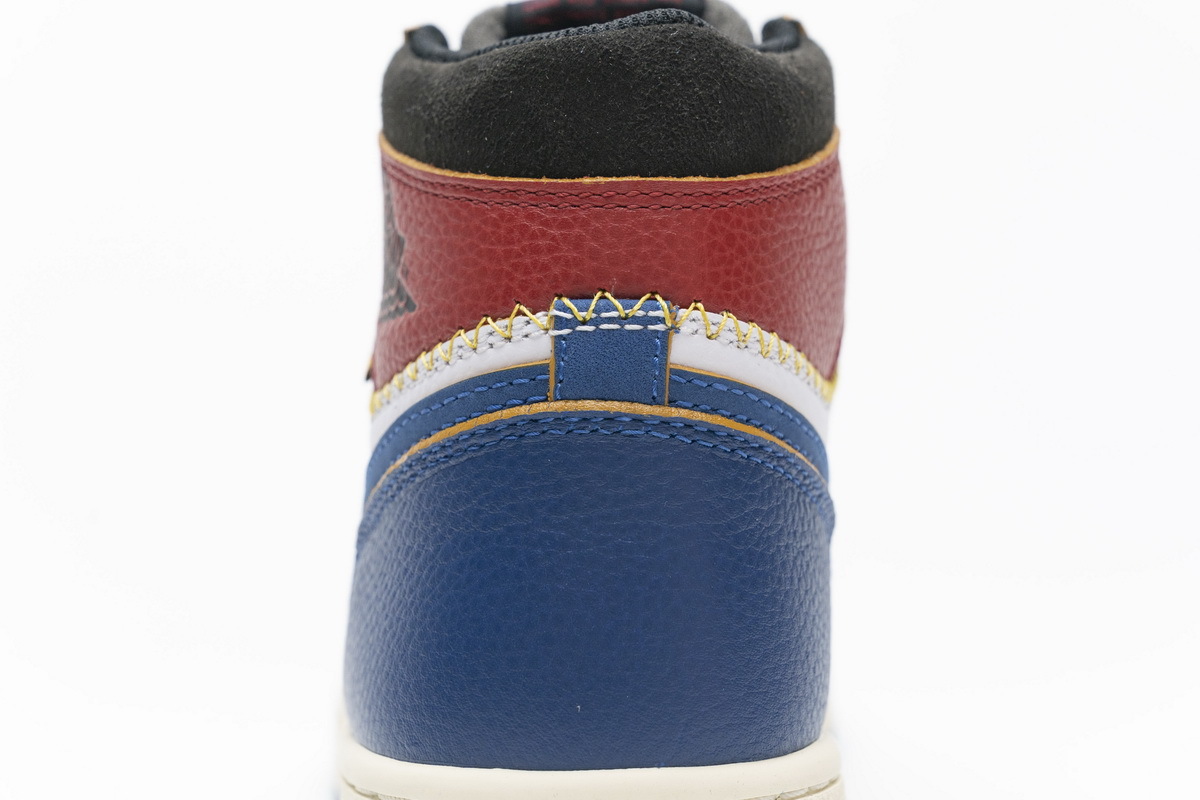 Air Jordan 1 Retro High Union Los Angeles Blue Toe BV1300-146