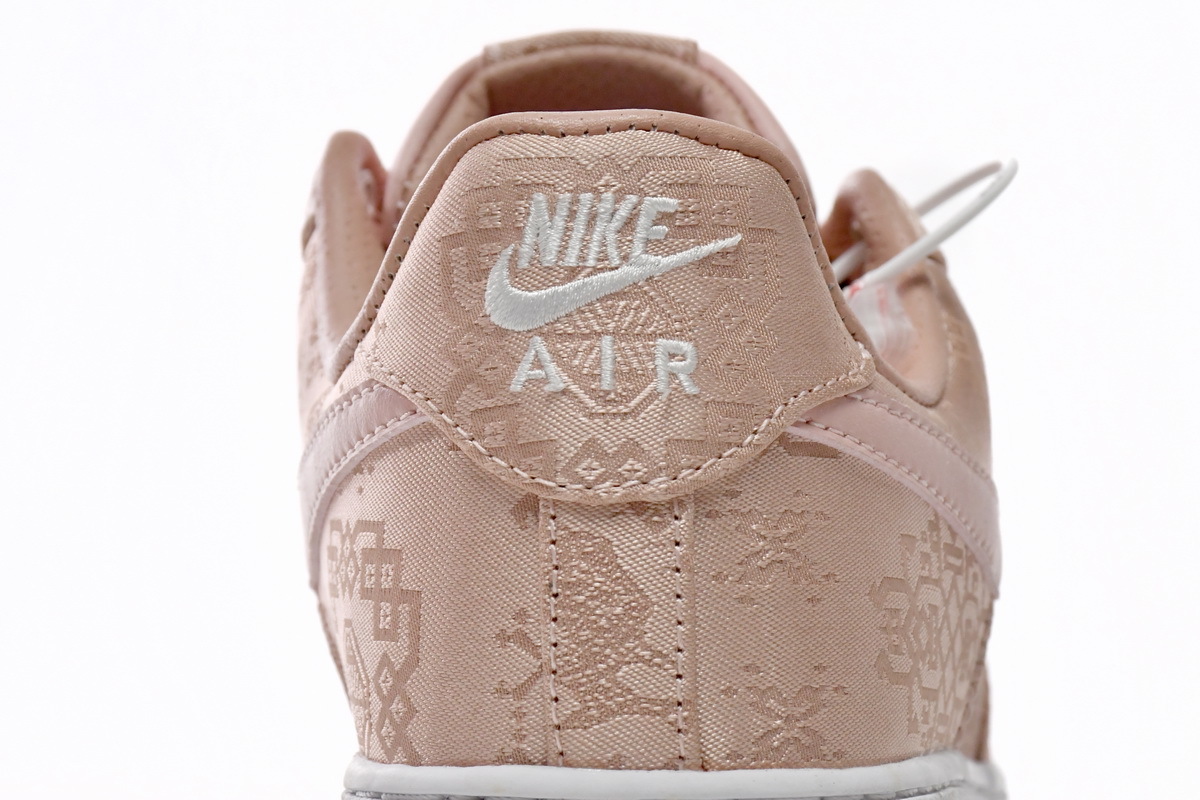 CLOT  Nike Air Force 1 Low Premium Rose Gold Silk CJ5290-600 