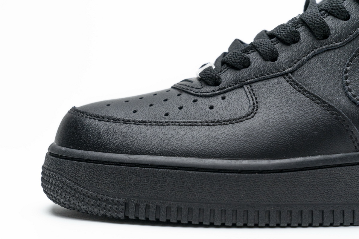  Supreme  Air Force 1 Low Black CU9225-001