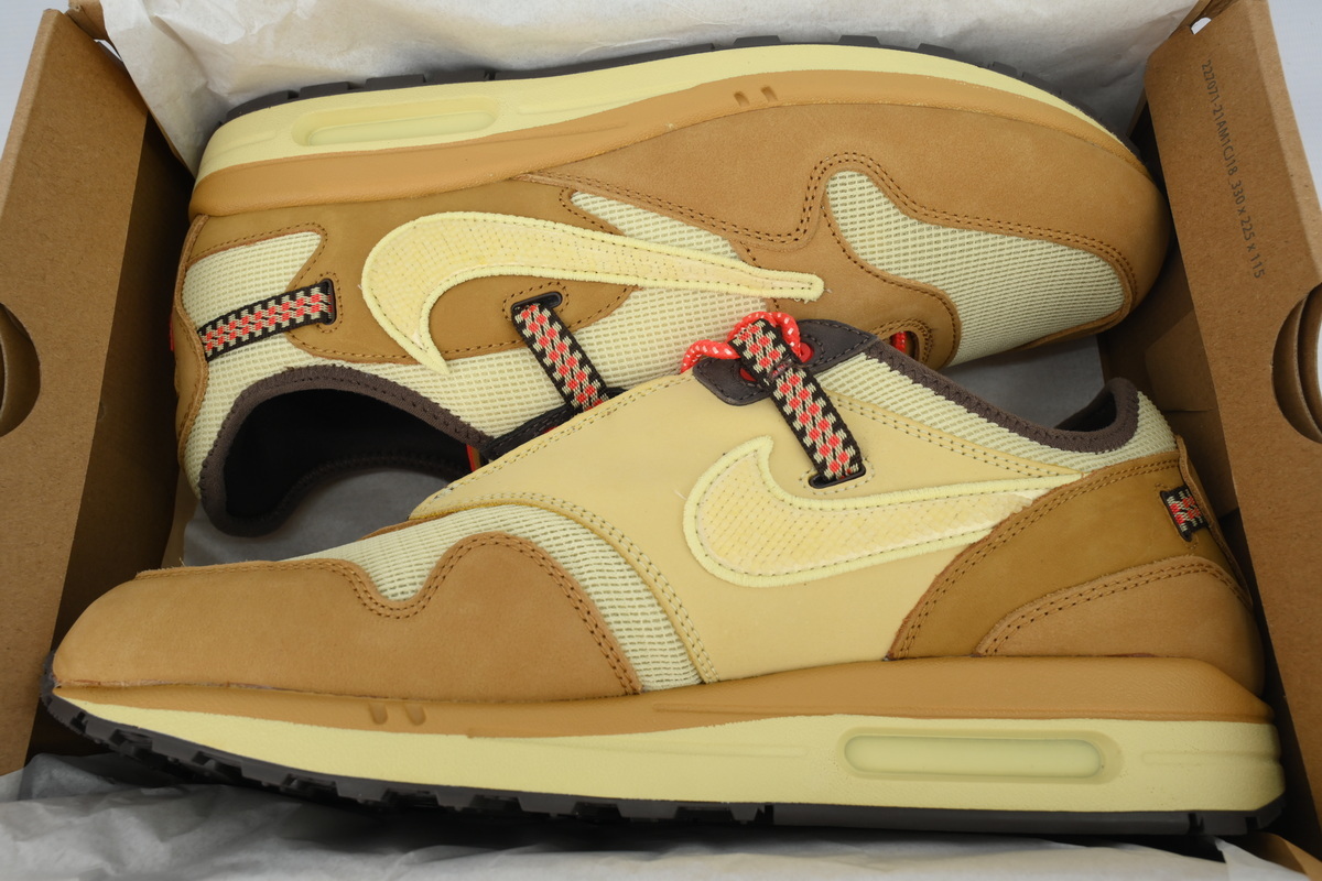 Travis Scott Nike Air Max 1 Wheat DO9392701