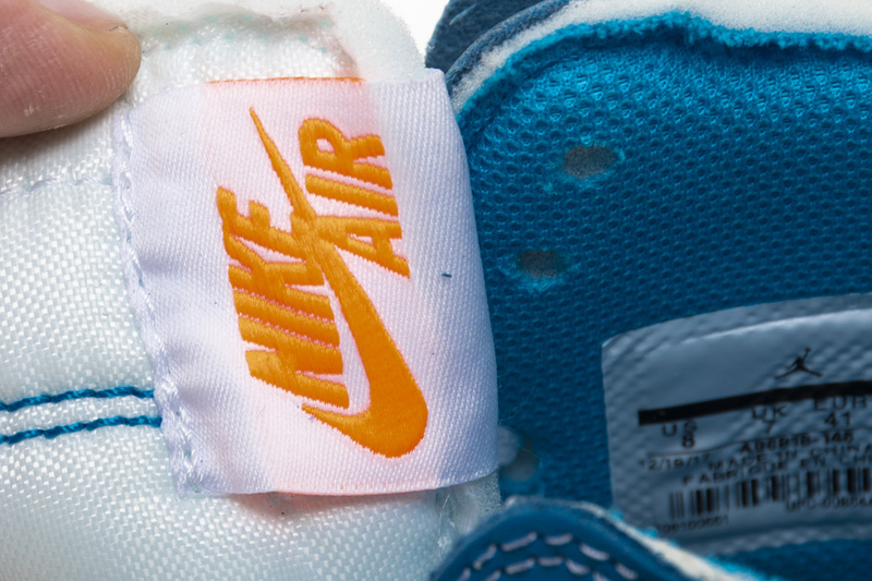 Air Jordan 1 Off White UNC North Carolina Blue AQ0818 148