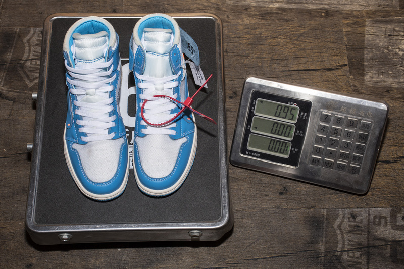 Air Jordan 1 Off White UNC North Carolina Blue AQ0818 148