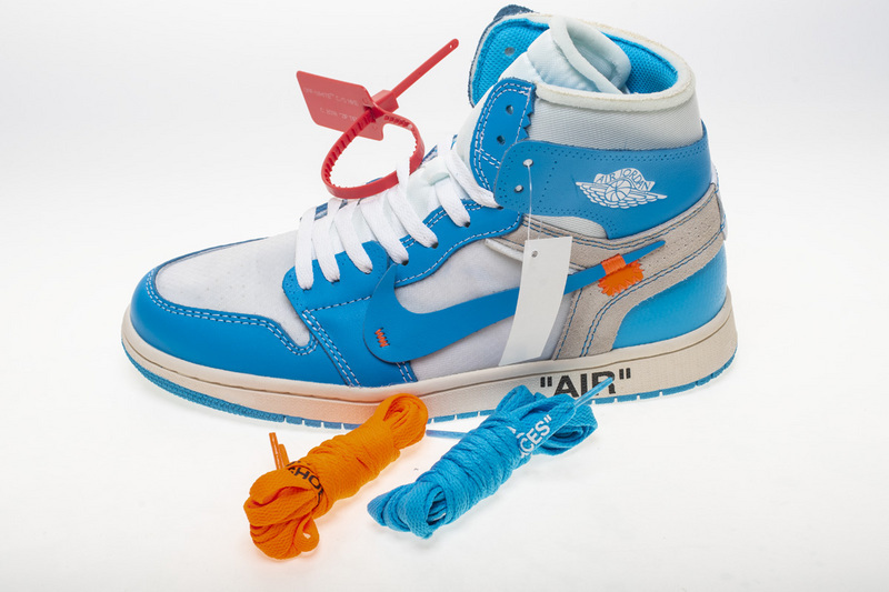 Air Jordan 1 Off White UNC North Carolina Blue AQ0818 148
