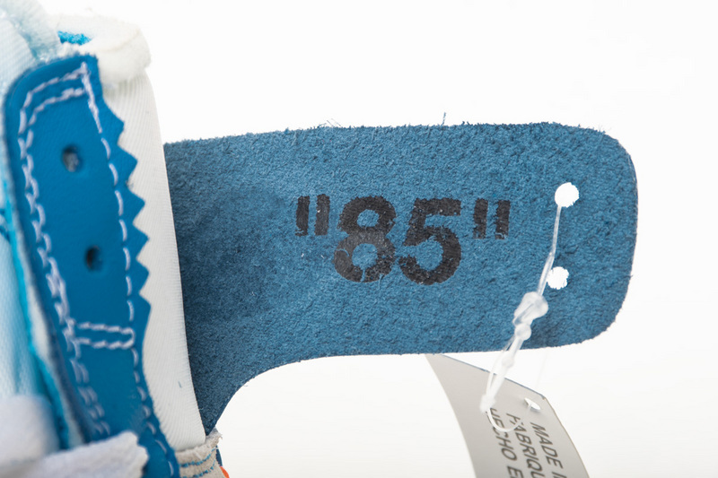 Air Jordan 1 Off White UNC North Carolina Blue AQ0818 148