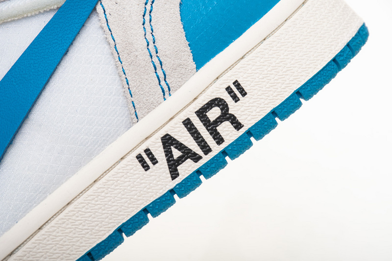 Air Jordan 1 Off White UNC North Carolina Blue AQ0818 148