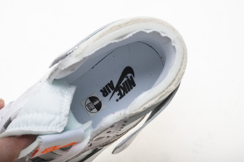 OFF WHITE   Air Jordan 1 AQ0818-100 White