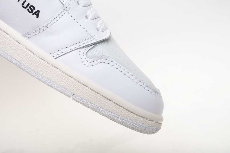 OFF WHITE   Air Jordan 1 AQ0818-100 White