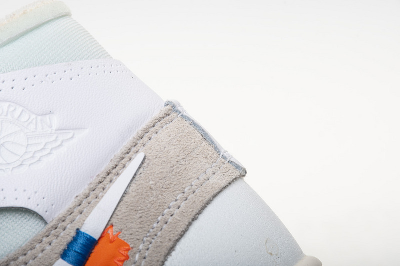 OFF WHITE   Air Jordan 1 AQ0818-100 White