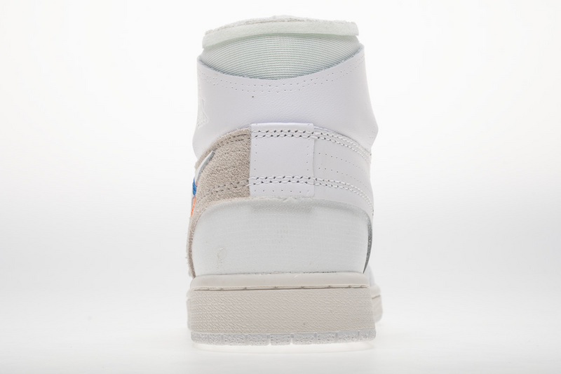 OFF WHITE   Air Jordan 1 AQ0818-100 White