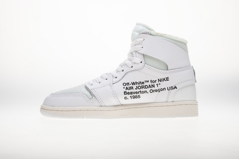 OFF WHITE   Air Jordan 1 AQ0818-100 White