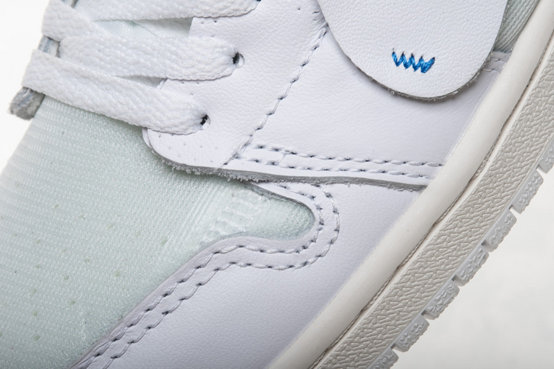 OFF WHITE   Air Jordan 1 AQ0818-100 White