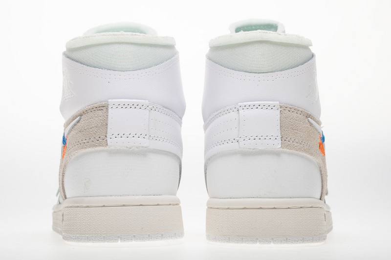 OFF WHITE   Air Jordan 1 AQ0818-100 White